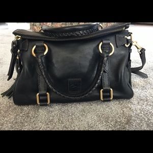 Dooney & Bourke Black Mini Satchel Handbag